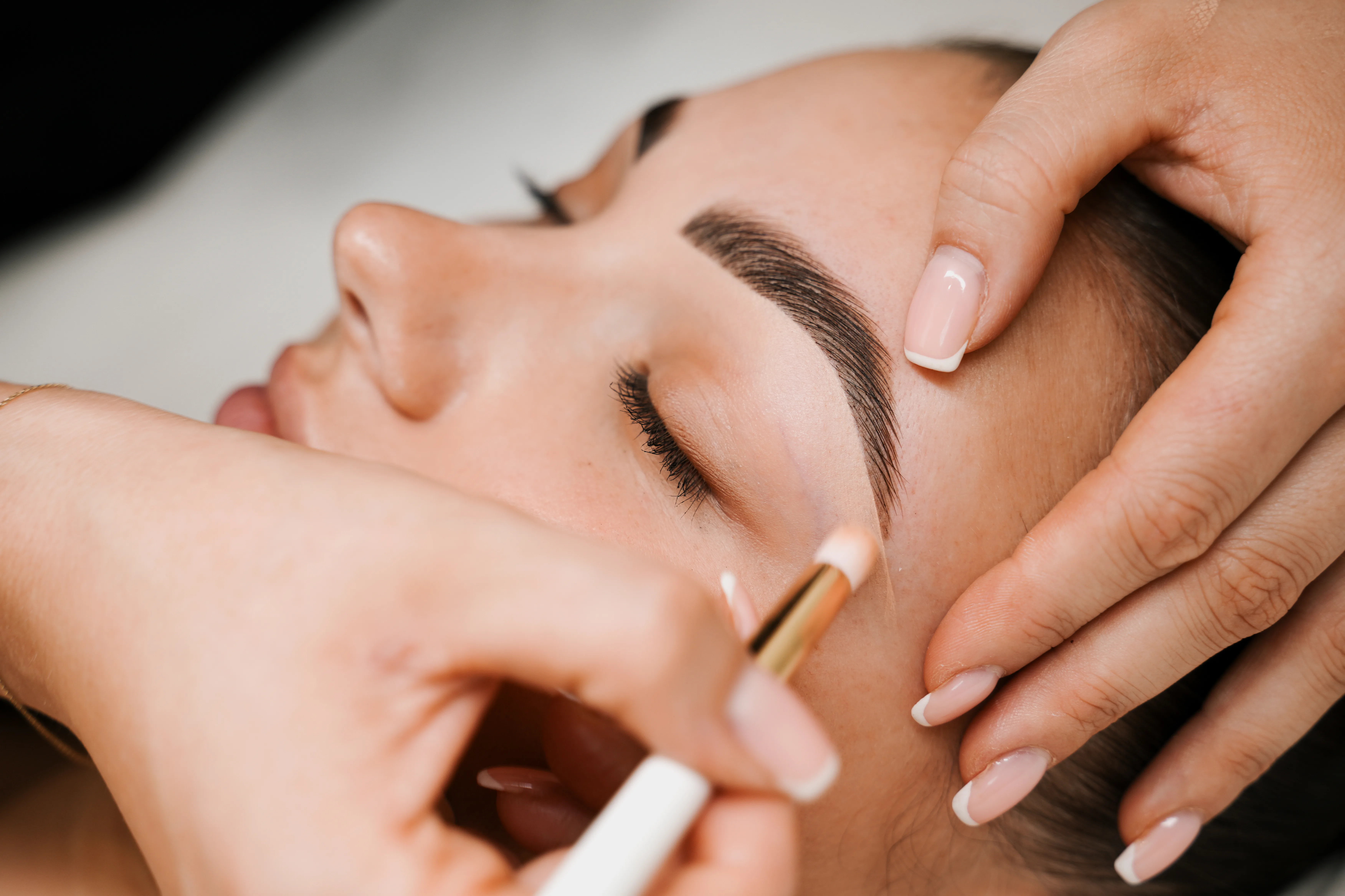 Brow craft work by Jaime Lee